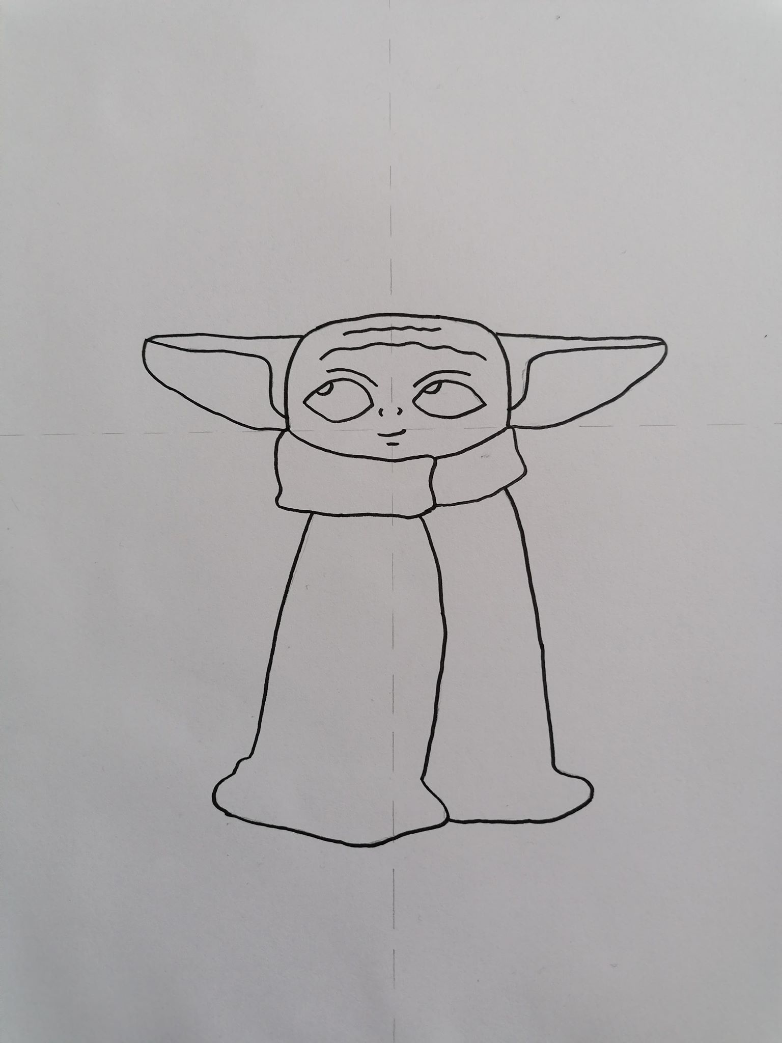 Comment Dessiner Baby Yoda Le Coin Des Animateurs