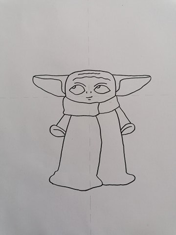 Comment Dessiner Baby Yoda Le Coin Des Animateurs